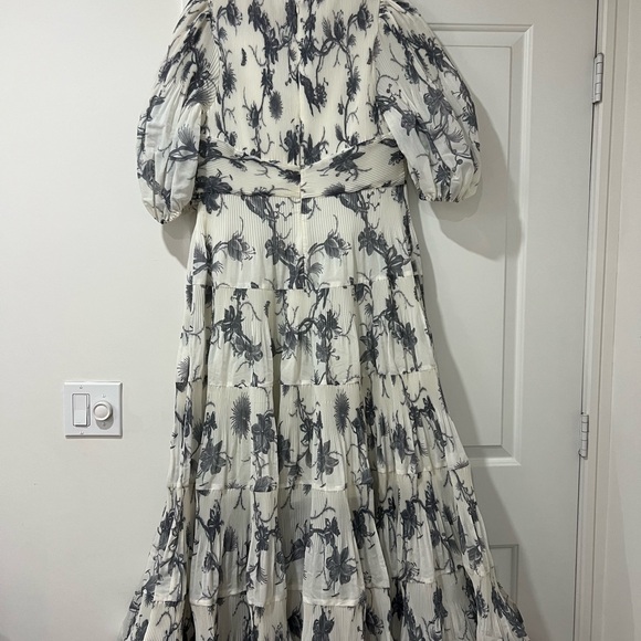 Zimmerman pleated midi dress US 12, AU size 4 - Picture 3 of 5